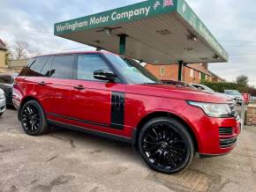 LAND ROVER RANGE ROVER 2016 (66) at Worlingham Motor Company Beccles