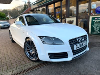 Audi TT 2.0 TDI Quattro S Line Special Ed 2dr Coupe Diesel White at Worlingham Motor Company Beccles