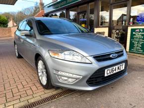 Ford Mondeo 2.0 TDCi 140 Zetec Business Edition 5dr Estate Diesel Silver at Worlingham Motor Company Beccles