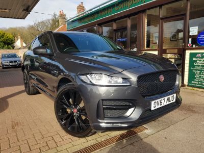 Jaguar F-Pace 2.0d [240] R-Sport 5dr Auto AWD Estate Diesel Grey at Worlingham Motor Company Beccles