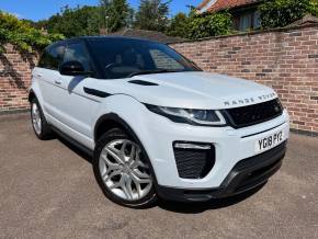2018 (18) Land Rover Range Rover Evoque at Worlingham Motor Company Beccles