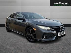 HONDA CIVIC 2018 (68) at Worlingham Motor Company Beccles