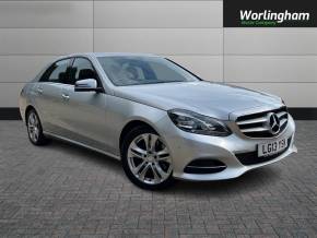 MERCEDES-BENZ E CLASS 2013 (13) at Worlingham Motor Company Beccles