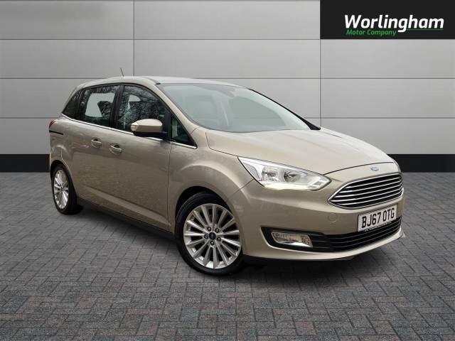 Ford Grand C-MAX 2.0 TDCi Titanium 5dr MPV Diesel Silver
