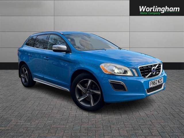 Volvo XC60 2.4 D5 [215] R DESIGN Lux Nav 5dr AWD Geartronic Estate Diesel Blue