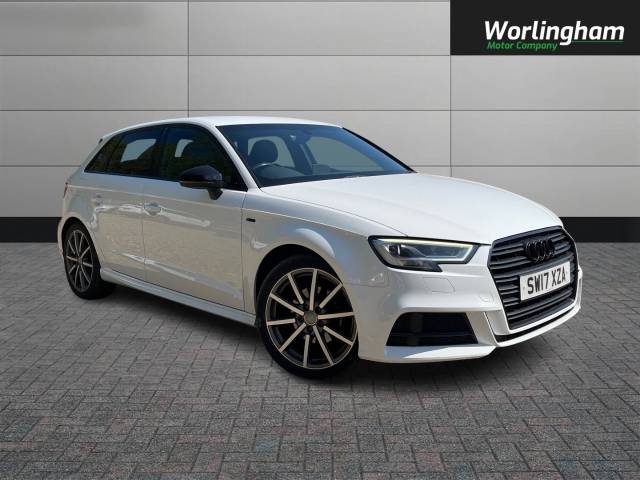 Audi A3 1.4 TFSI Black Edition 5dr Hatchback Petrol White