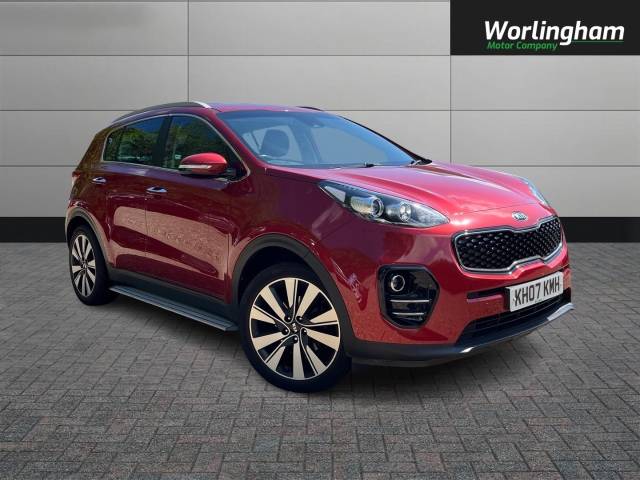 Kia Sportage 1.7 CRDi ISG 3 5dr Estate Diesel Red