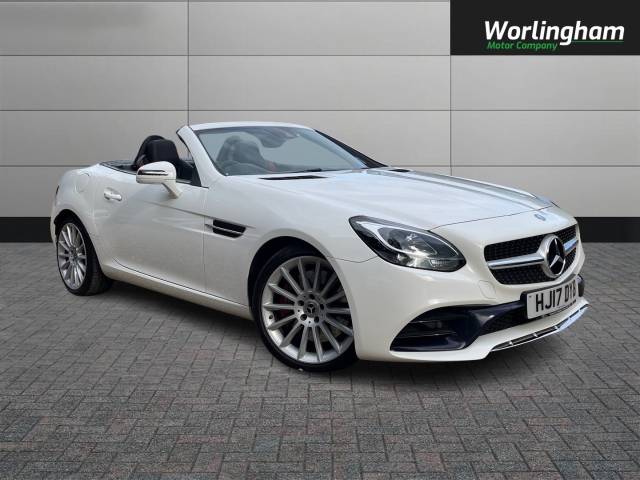 Mercedes-Benz SLC 2.1 SLC 250d AMG Line 2dr 9G-Tronic Convertible Diesel White
