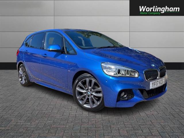 BMW 2 Series 2.0 220d xDrive M Sport 5dr [Nav] Step Auto Hatchback Diesel Blue